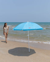 sombrilla playa flamingueo