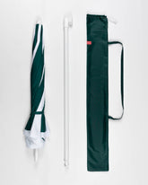 sombrilla bicolor con funda a juego