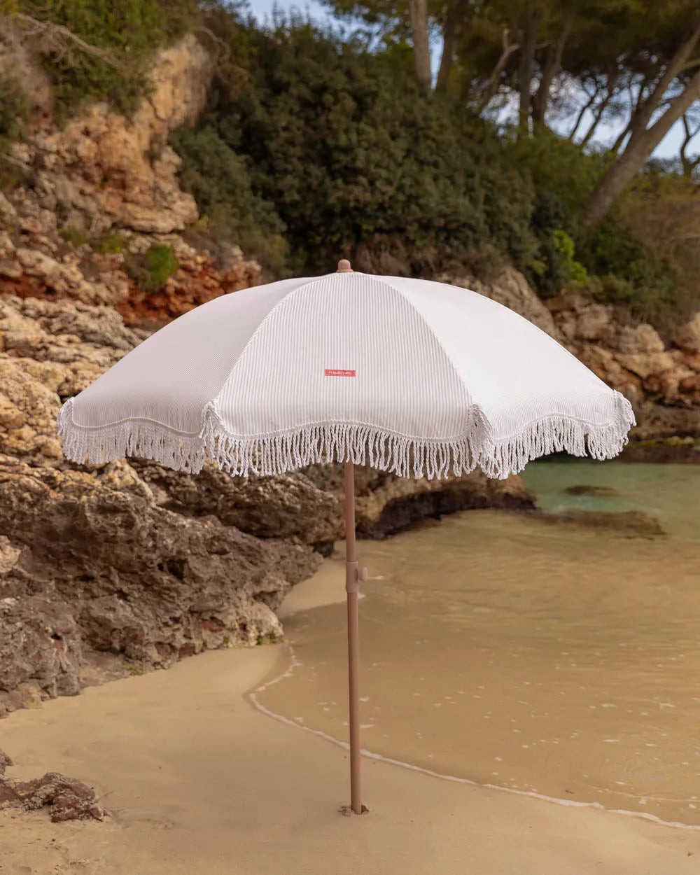 Umbrella and hammock pack - beige