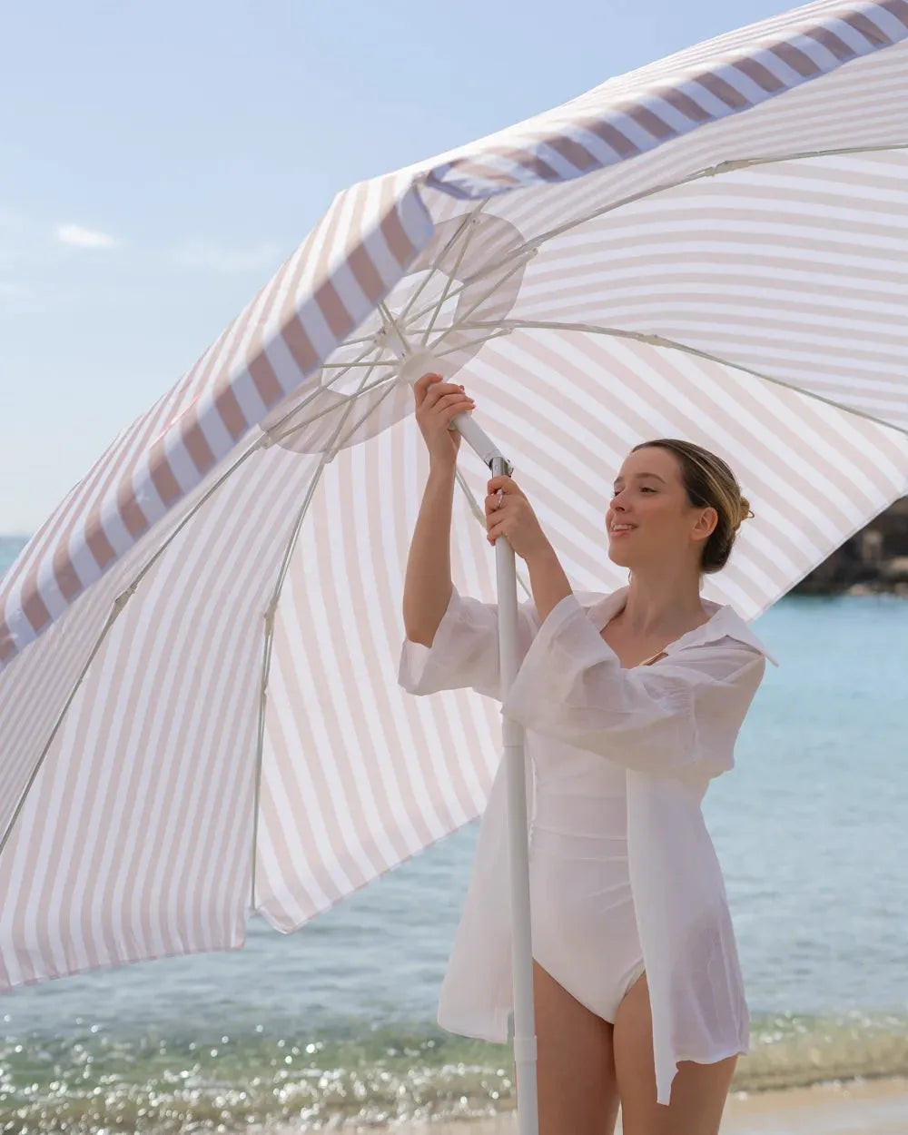 Sombrilla de playa compacta premium – SOLIS