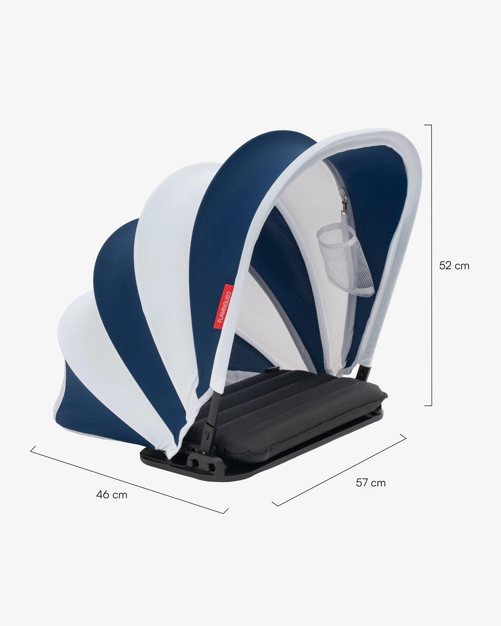 Medidas del producto Toldo de playa con cojín – BAYSIDE