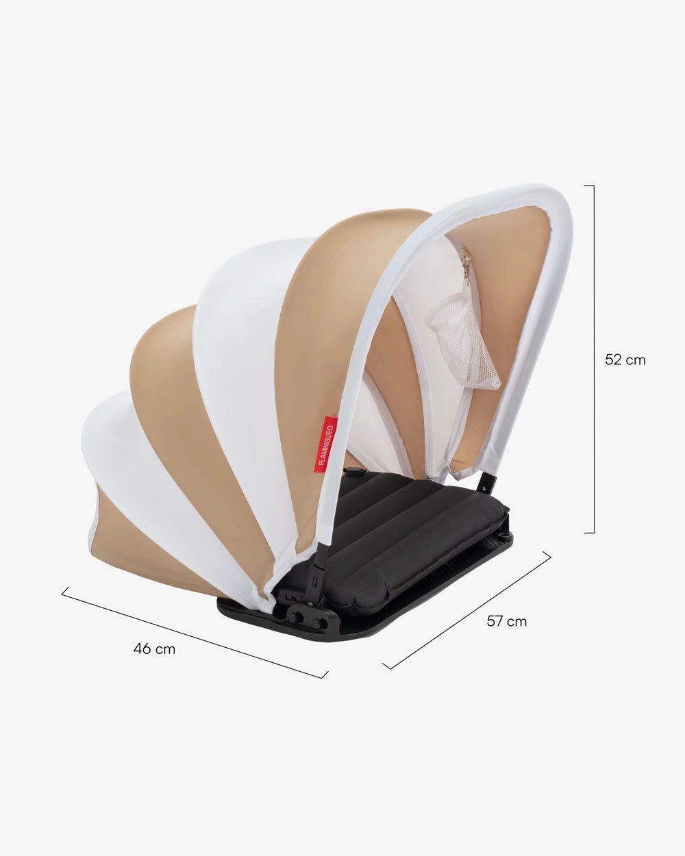 Medidas del producto Toldo de playa con cojín – BAYSIDE