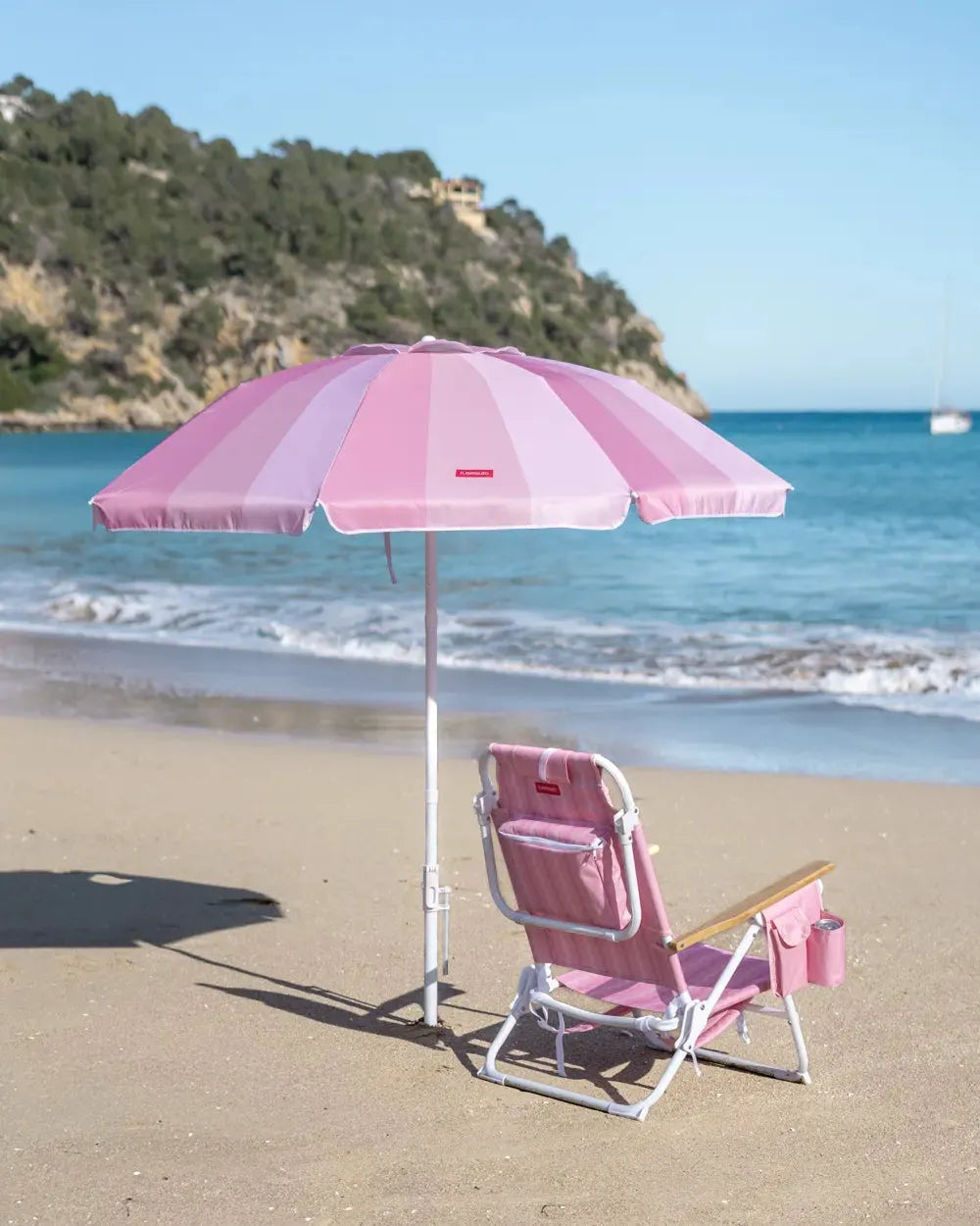 Sombrilla de playa compacta premium – GROOVIE