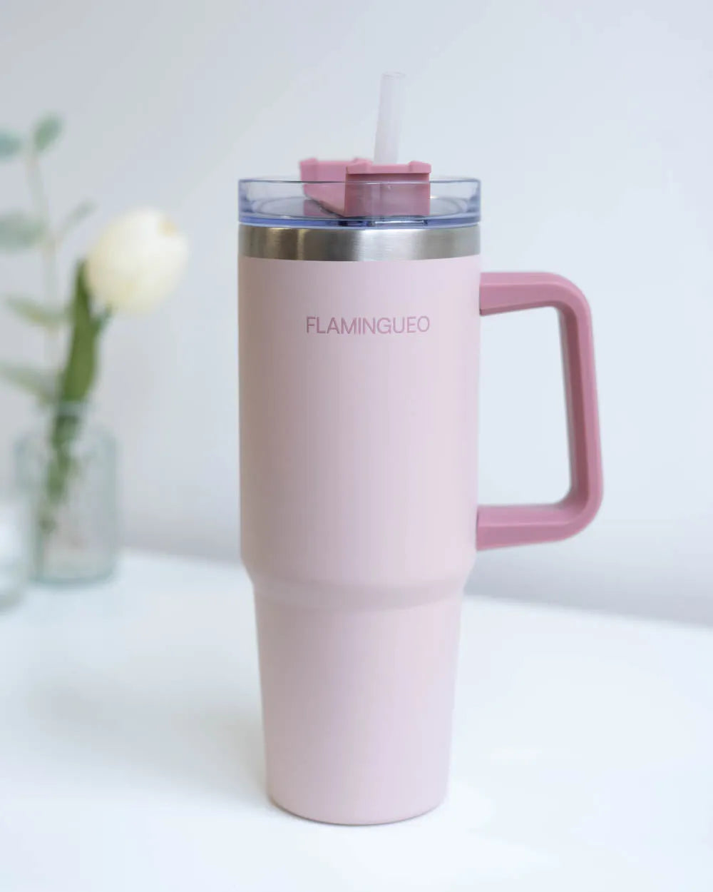 Pack termo + espejo corazón