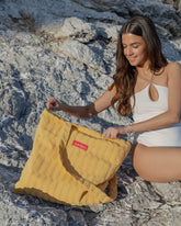 bolsa flamingueo geometrica