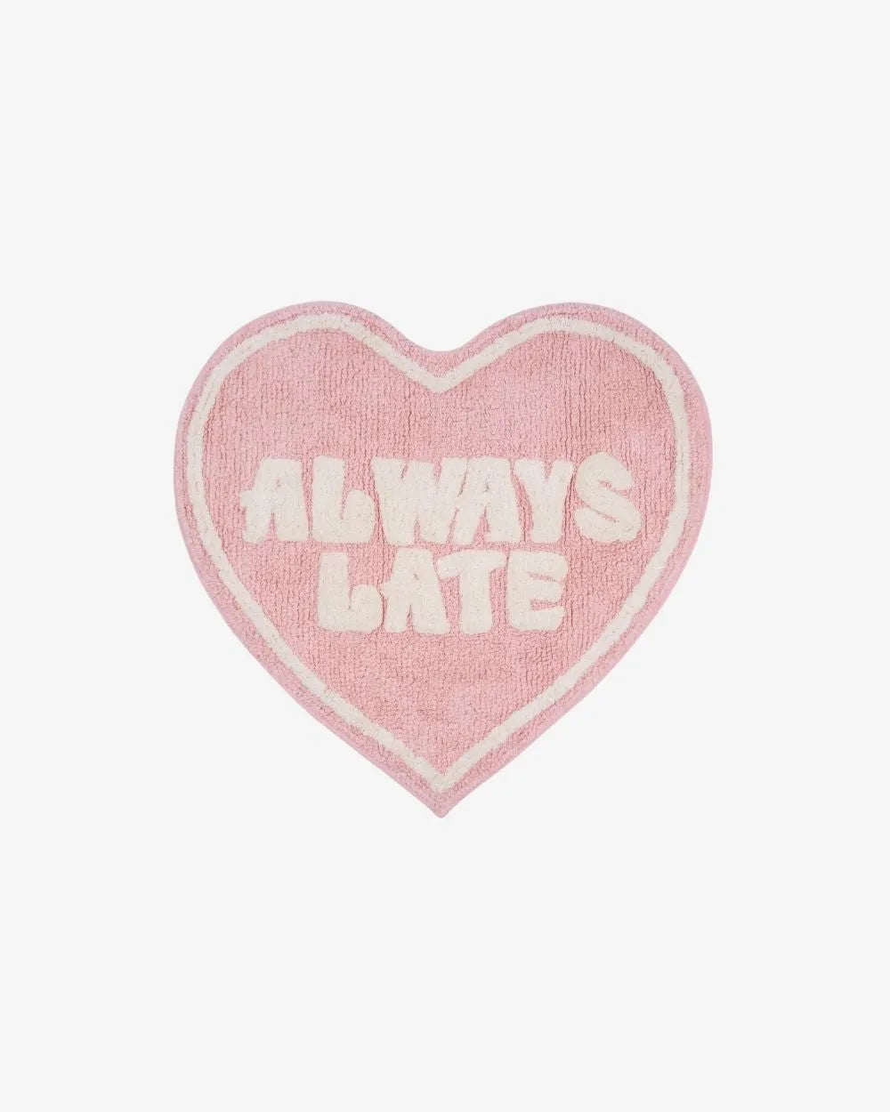 Alfombrilla de baño corazón - DEJA VU - Flamingueo