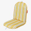 Yellow folding beach seat - WALES