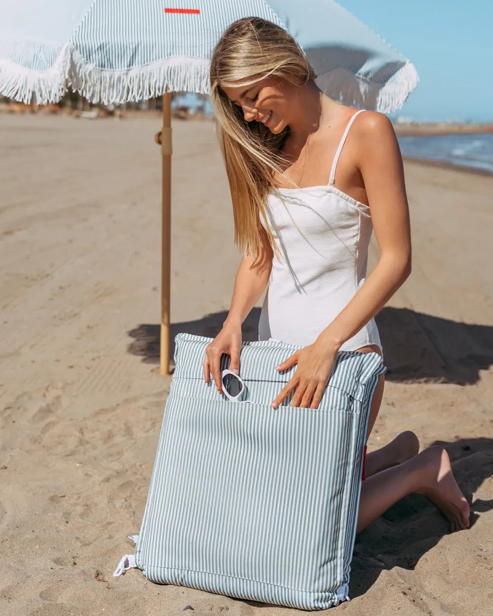 Asiento plegable playa - SAMOA - Flamingueo