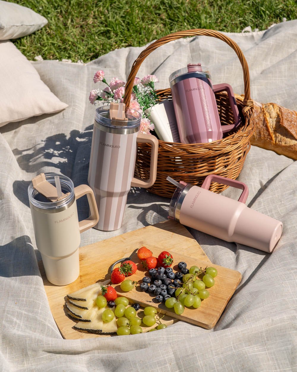 Thermosflasche - BARLEY - Flamingueo
