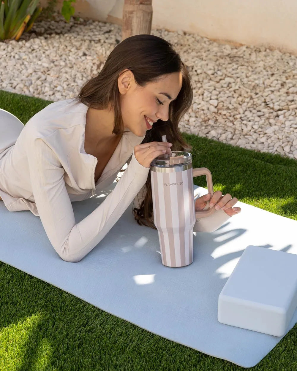 Botella Termo - BARLEY - Flamingueo