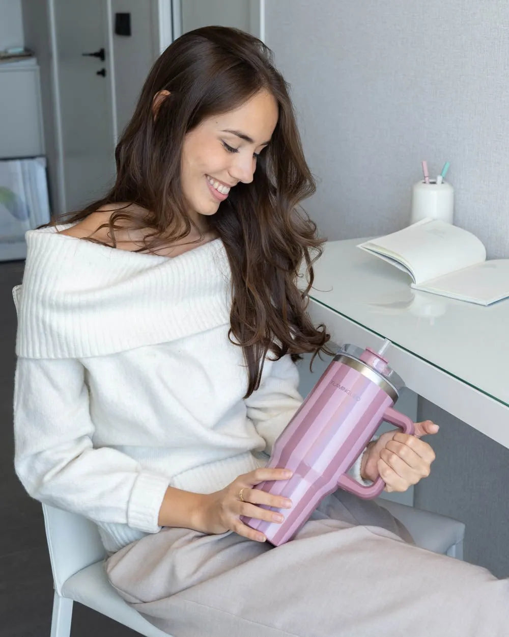 Bouteille thermos - ORGE - Flamingueo