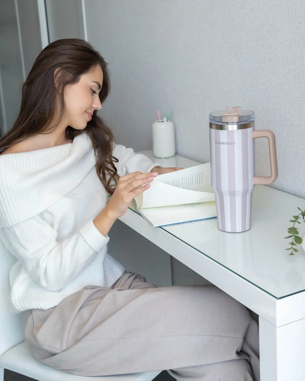 Botella Termo - BARLEY - Flamingueo