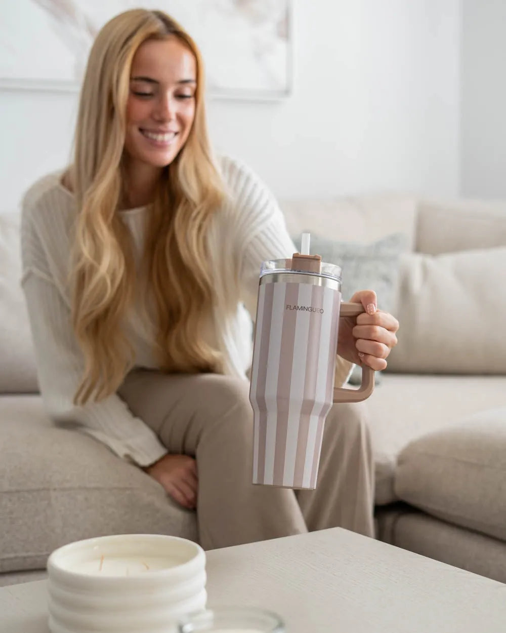 Botella Termo - BARLEY - Flamingueo