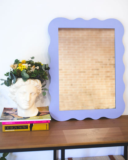 Espejo de Pared Ondas - Wavy Mirror STORMI - Flamingueo