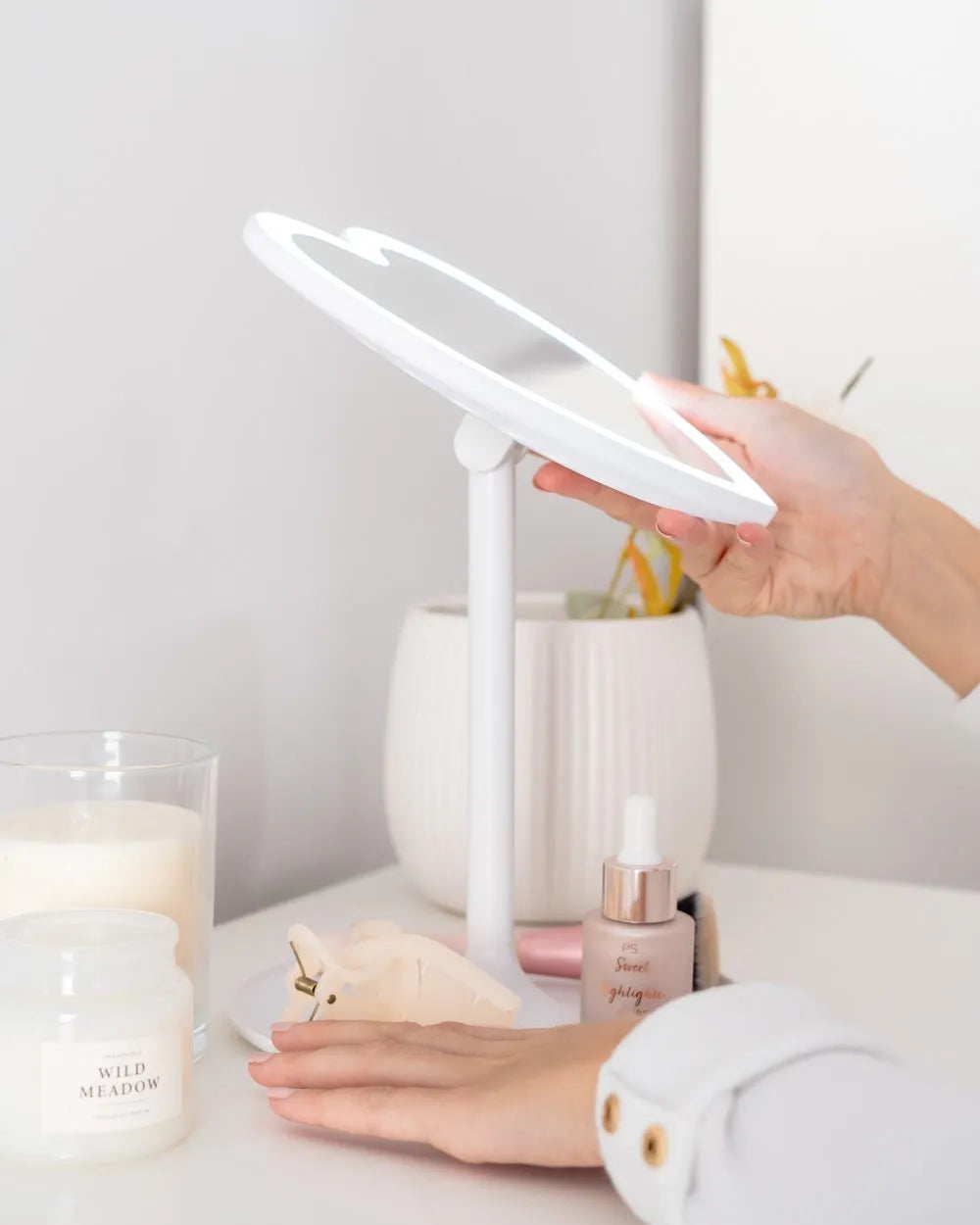 LED-Herzspiegel - ZOE - Flamingueo