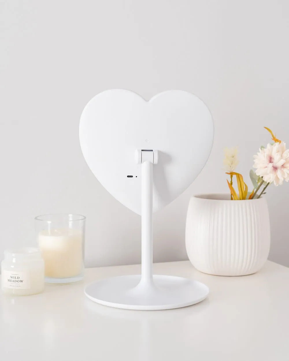 Espejo LED corazón - ZOE - Flamingueo