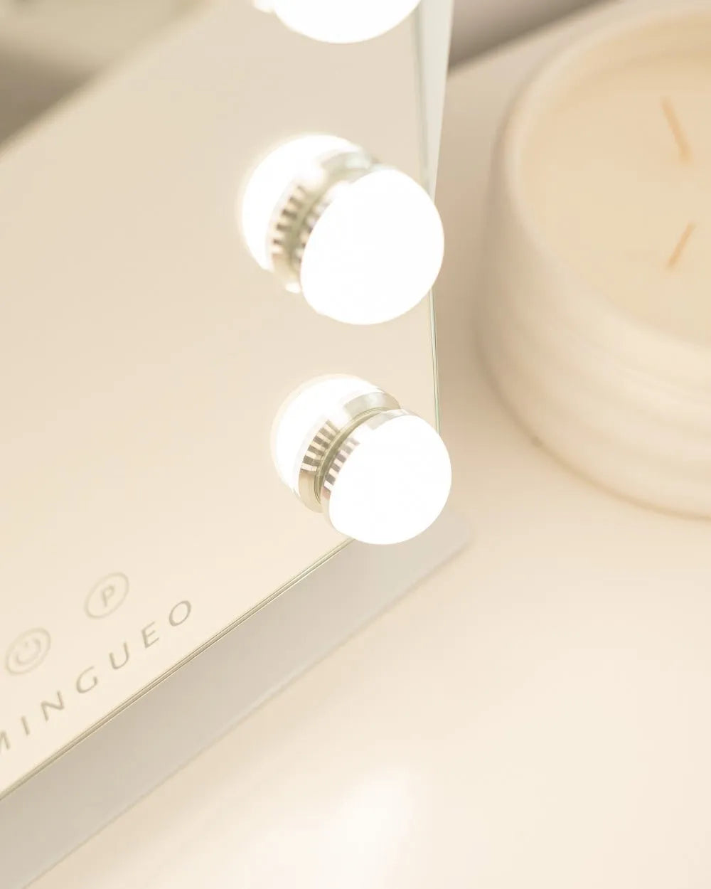 Espejo luces LED arqueado - ERIN - Flamingueo