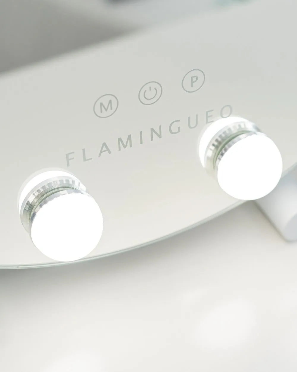 Kreisförmiger LED-Lichtspiegel - JASMINE - Flamingueo