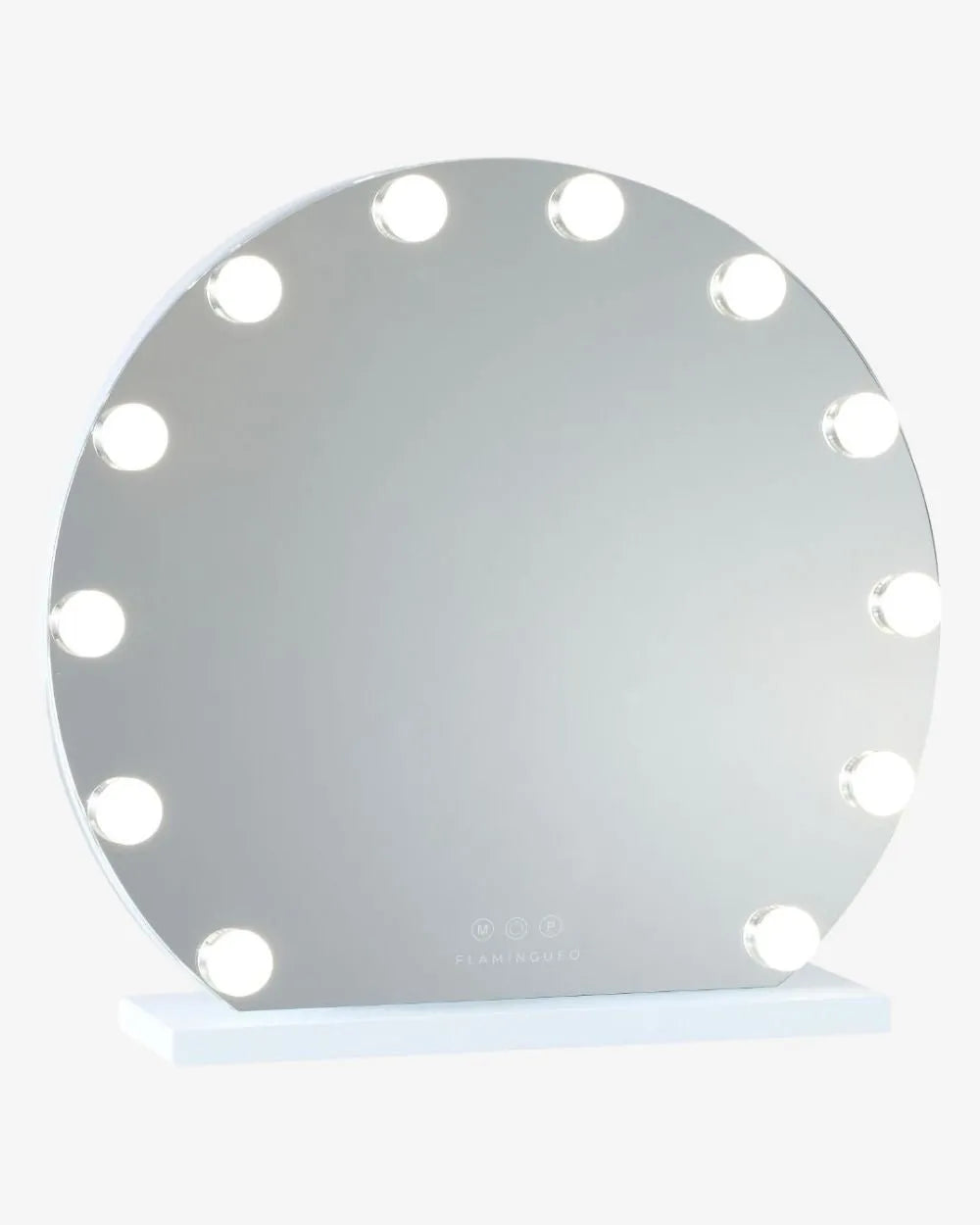 Espejo luces LED semicircular 