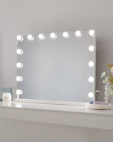 Espejo maquillaje con luz LED - KIM - Flamingueo