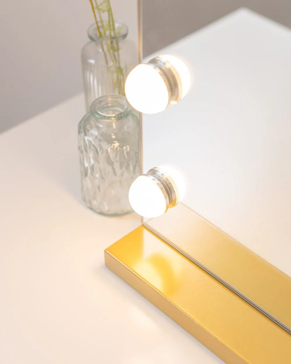 Espejo maquillaje con luz LED - KIM - Flamingueo