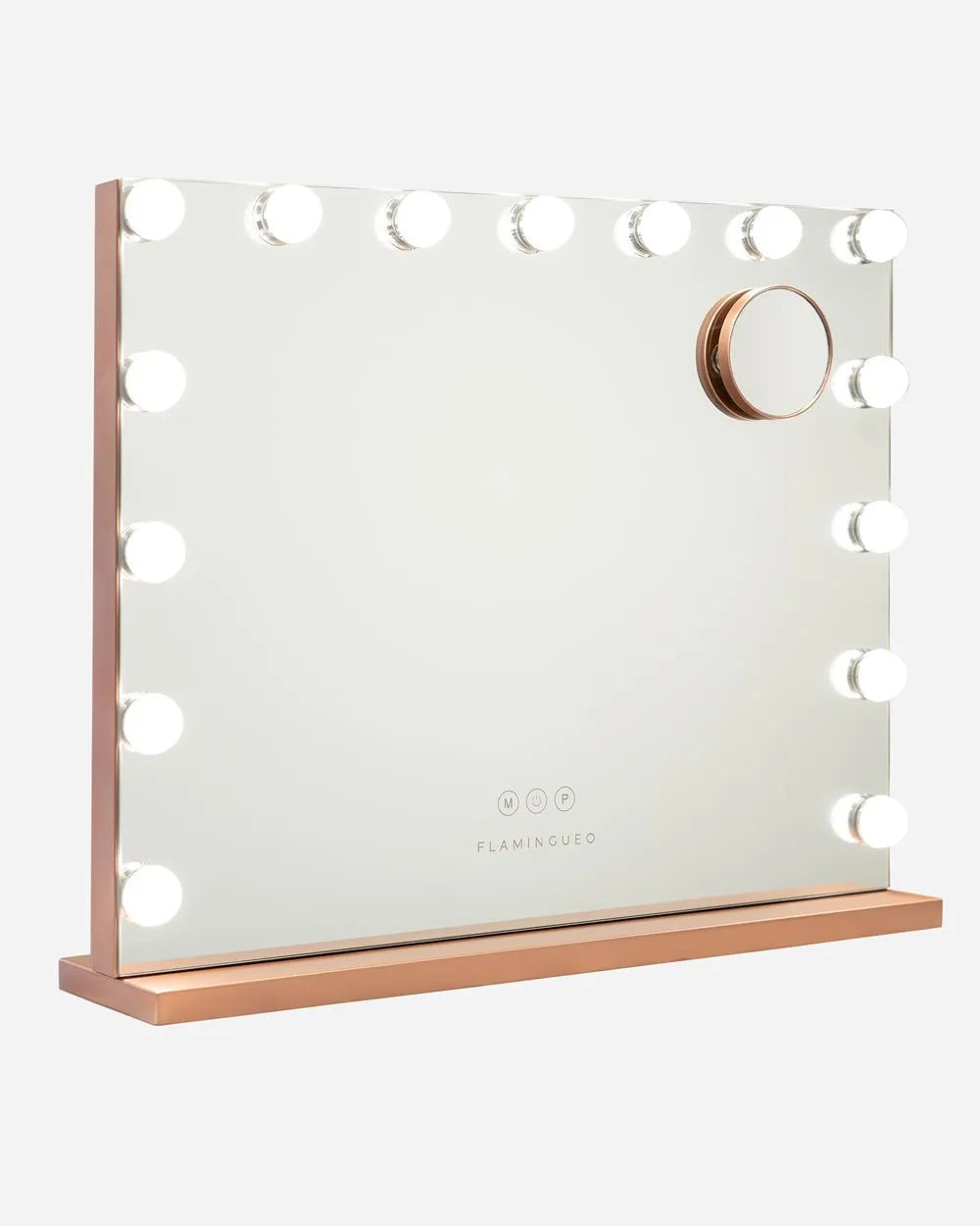 Espejo maquillaje con luz LED - KIM - Flamingueo