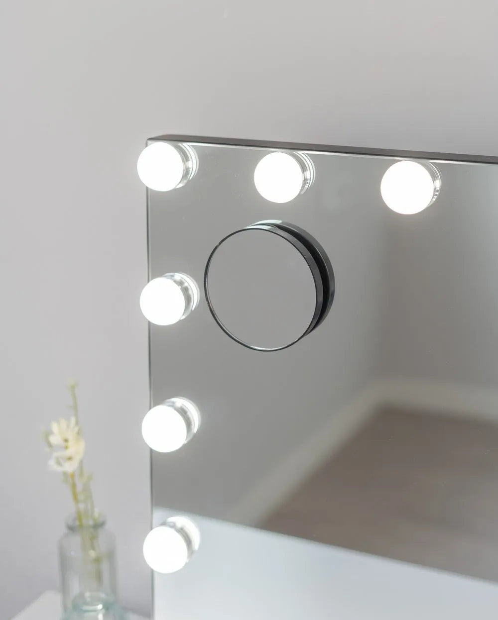 Espejo maquillaje con luz LED - KIM - Flamingueo