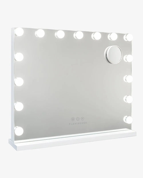 Espejo maquillaje con luz LED - KIM - Flamingueo