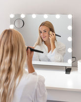 Espejo maquillaje con luz LED - SERENA - Flamingueo