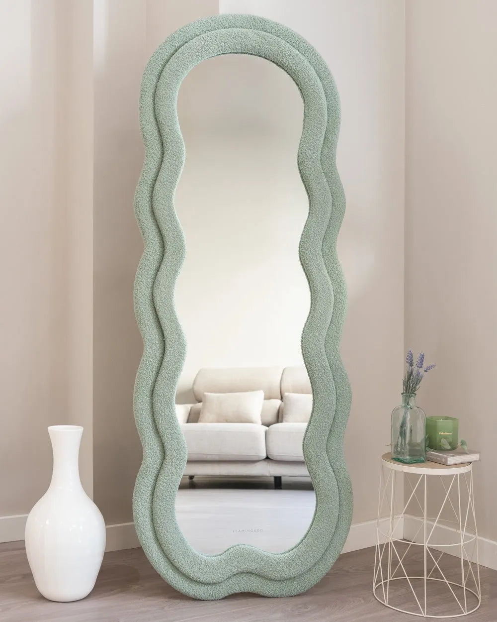 Specchio da parete Teddy - Specchio freestanding CHARLOTTE - Flamingueo