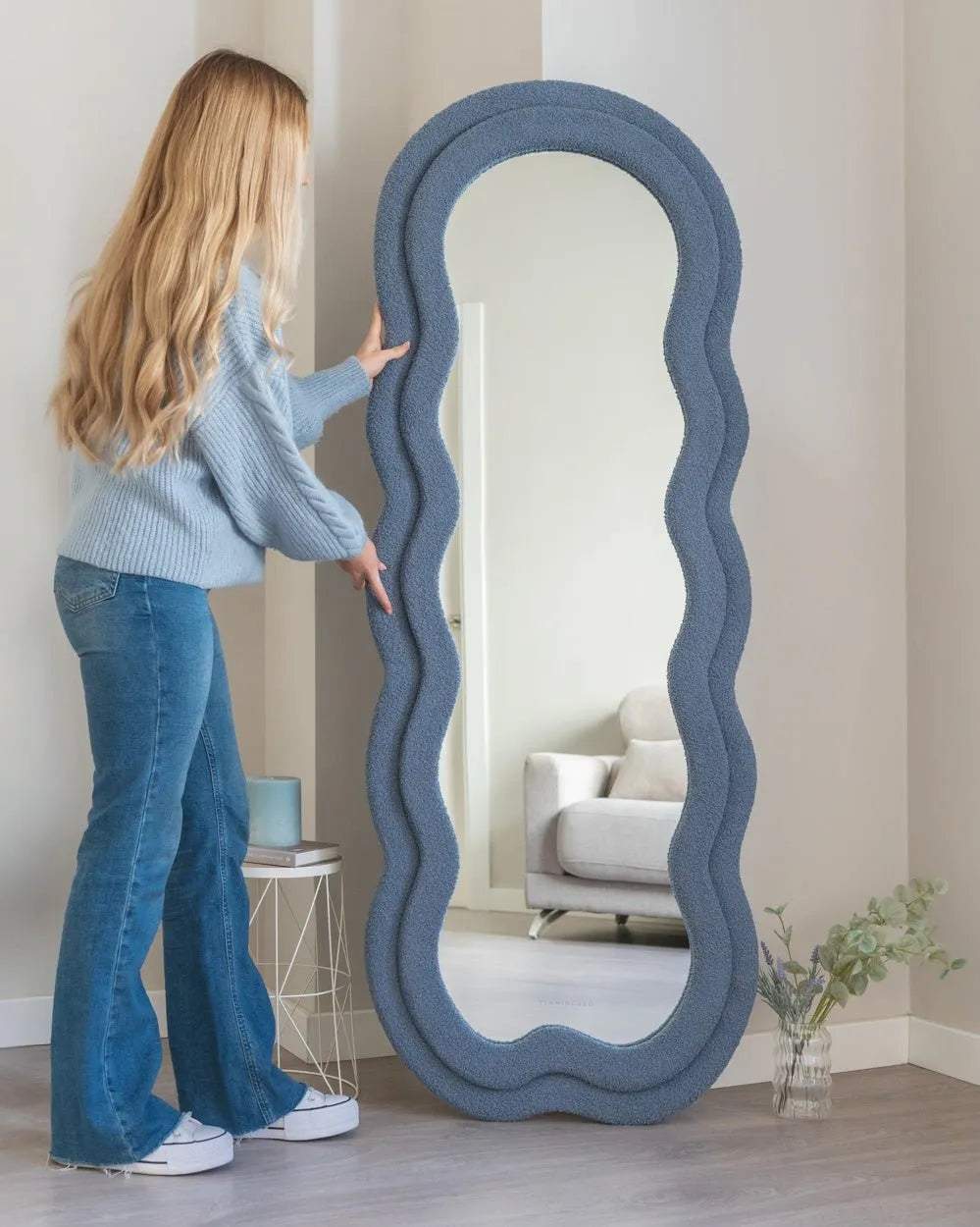 Specchio da parete Teddy - Specchio freestanding CHARLOTTE - Flamingueo