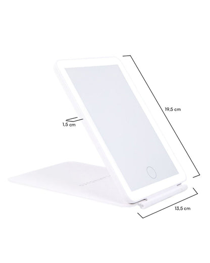 Espejo Viaje con luz LED - AIRE - Flamingueo