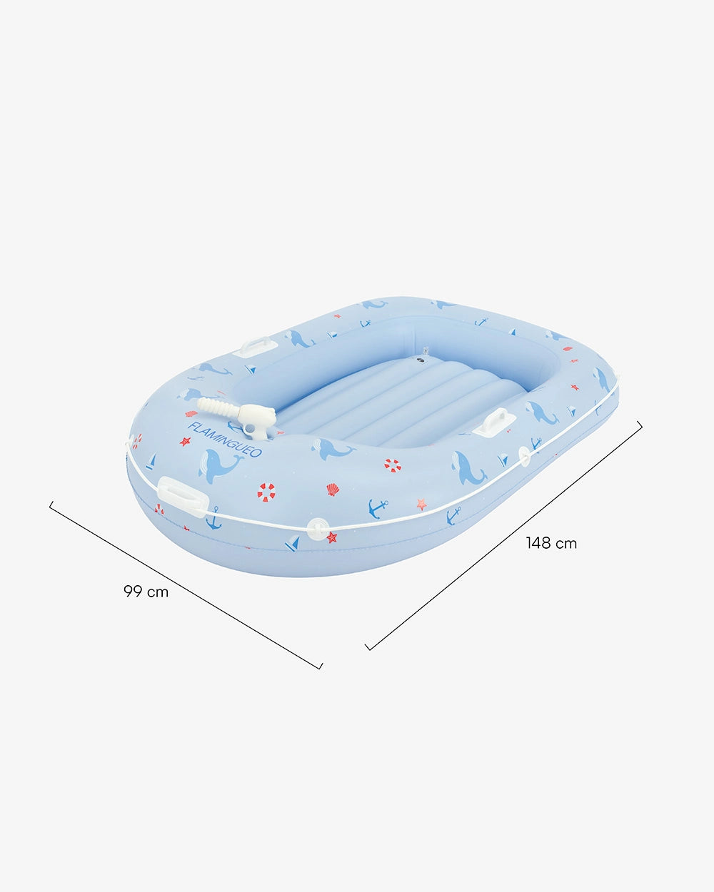 Medidas del producto Flotador infantil con pistola de agua – SPLASH