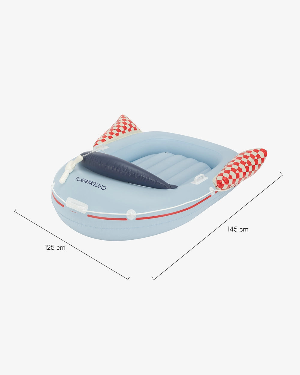 Medidas del producto Flotador infantil con pistola de agua – TITANIS