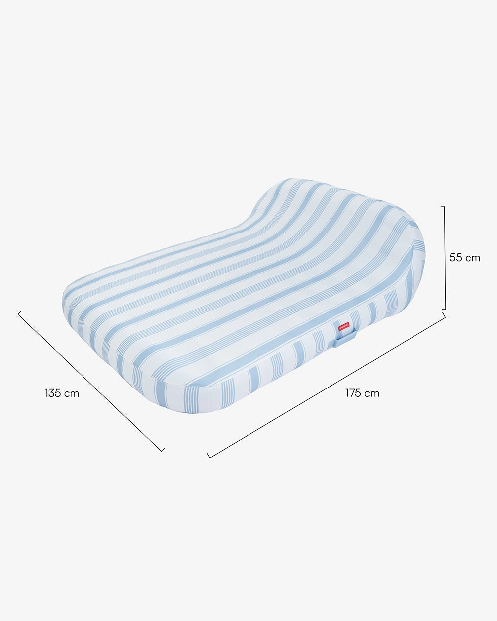 Medidas del producto Tumbona hinchable doble premium exterior – CADAQUÉS