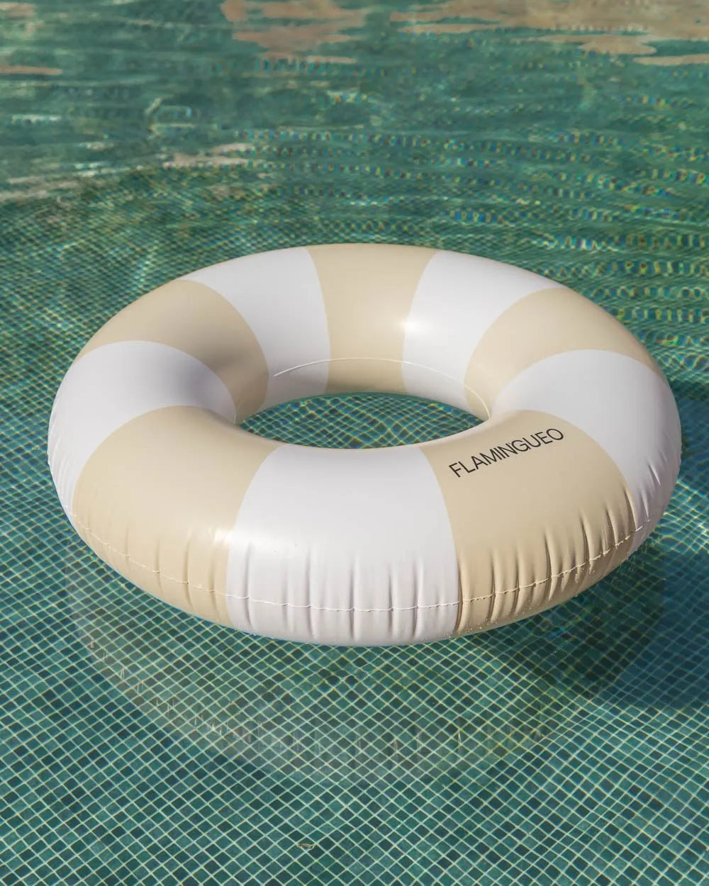 Flotador donut beige - ALABAMA - Flamingueo