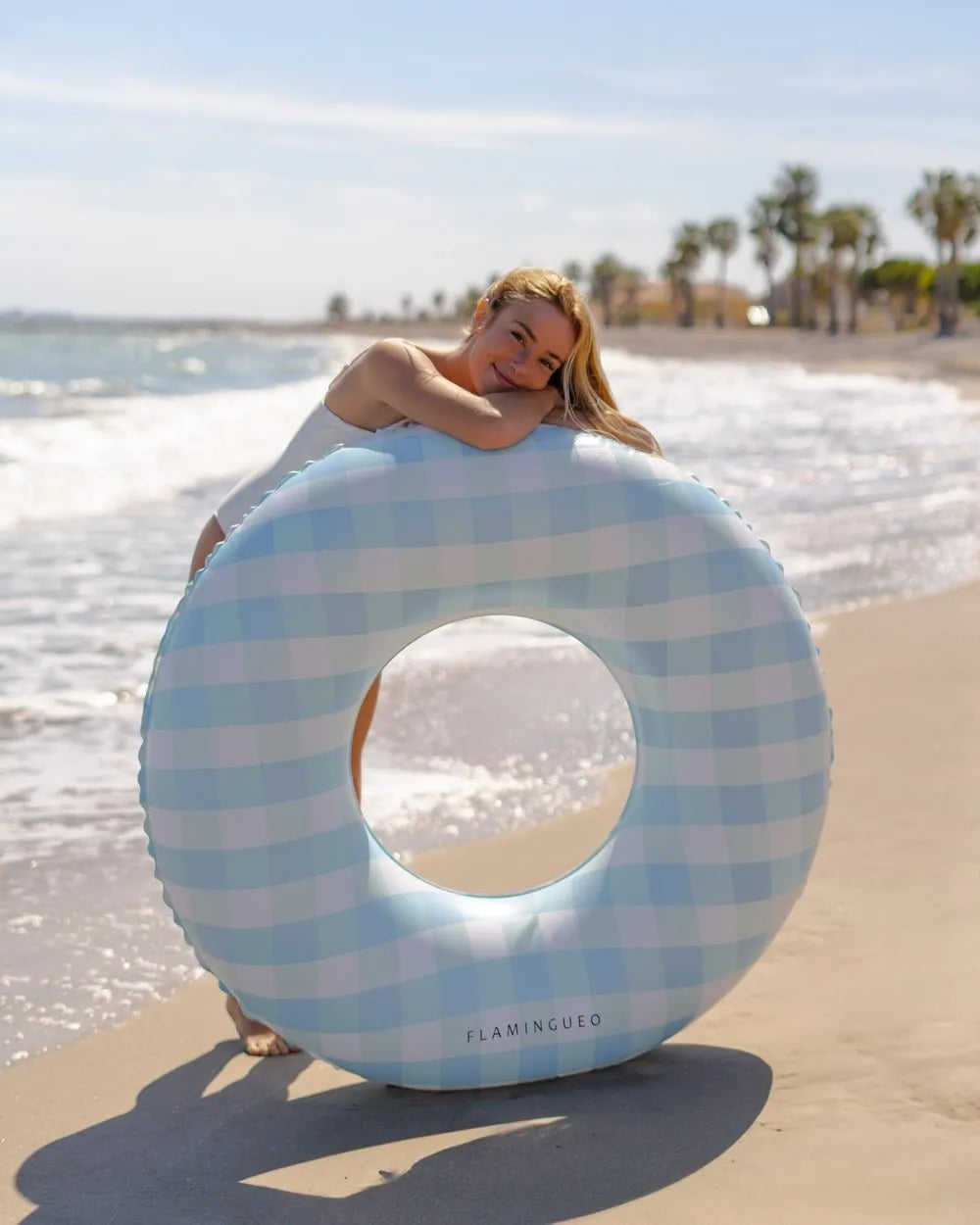 Flotador donut vichy - HAMPTONS - Flamingueo