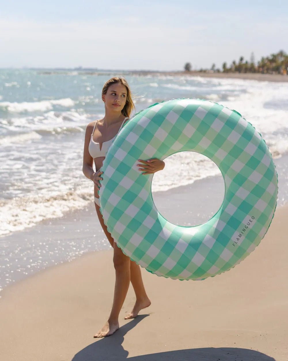 Flotador donut vichy - HAMPTONS - Flamingueo