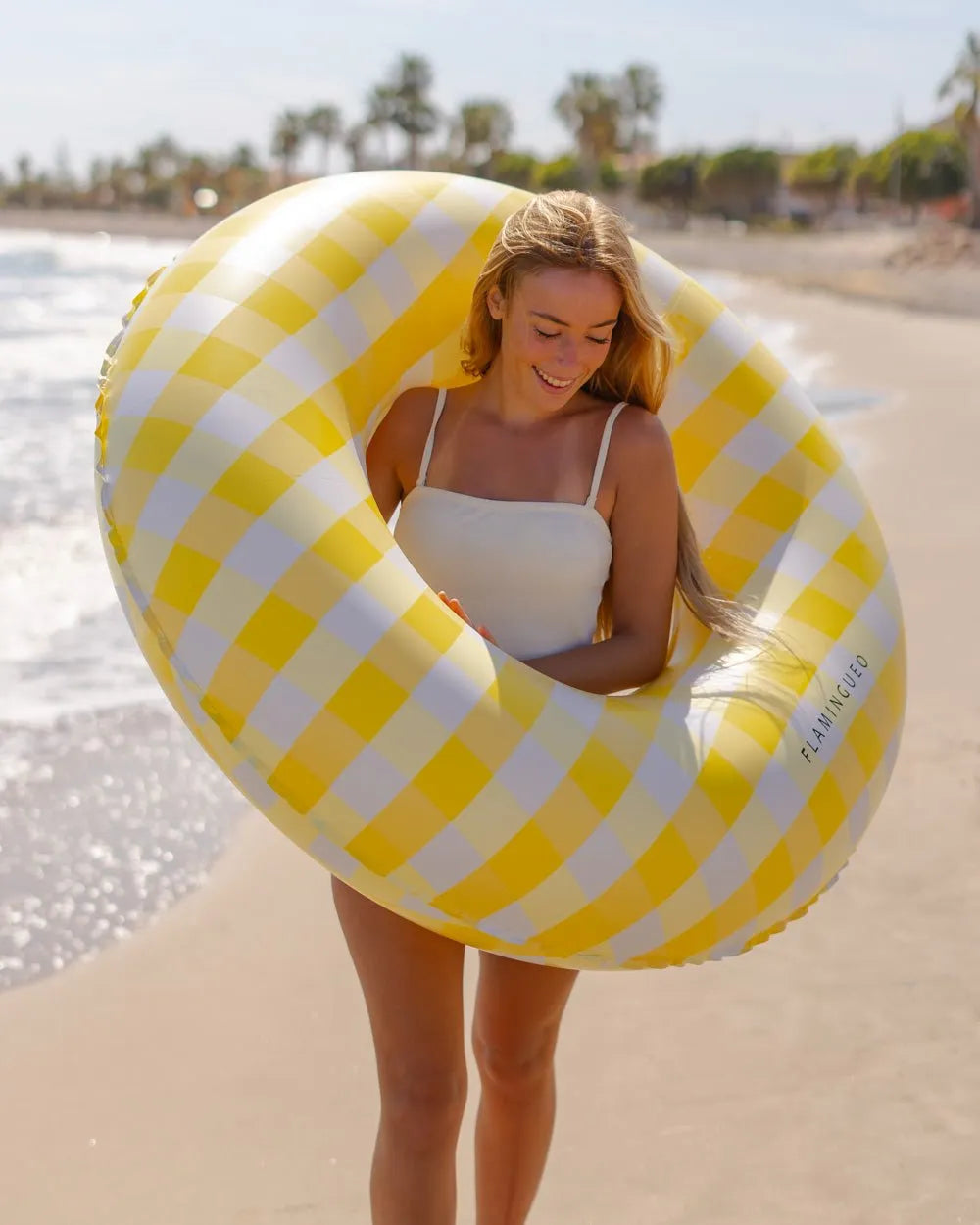 Flotador donut vichy - HAMPTONS - Flamingueo