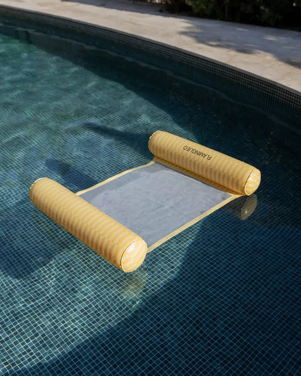 Flotador hamaca amarillo - KALA - Flamingueo