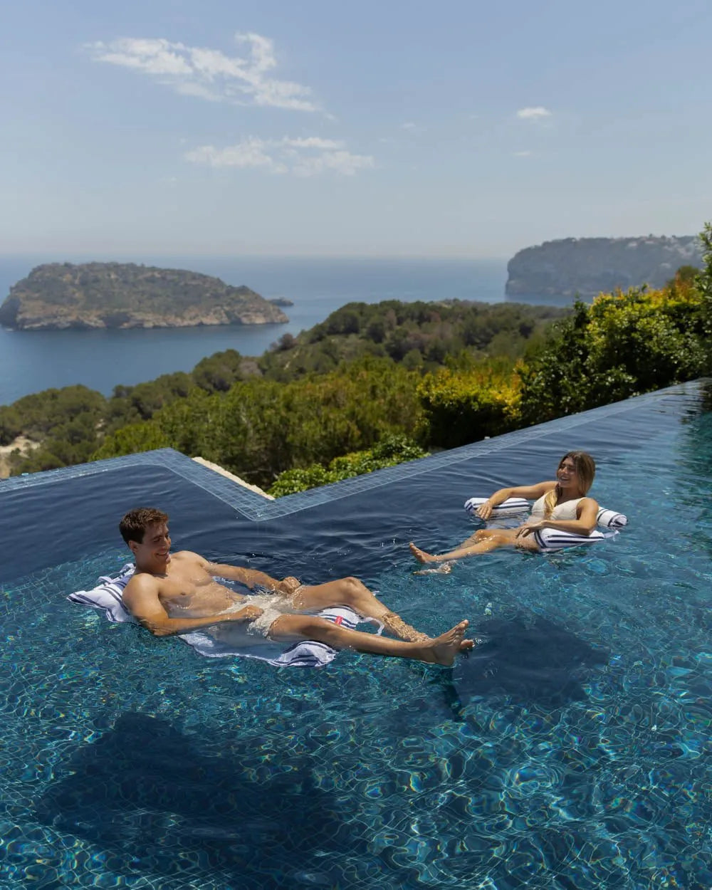 Amaca blu galleggiante - HARBOR - Flamingueo