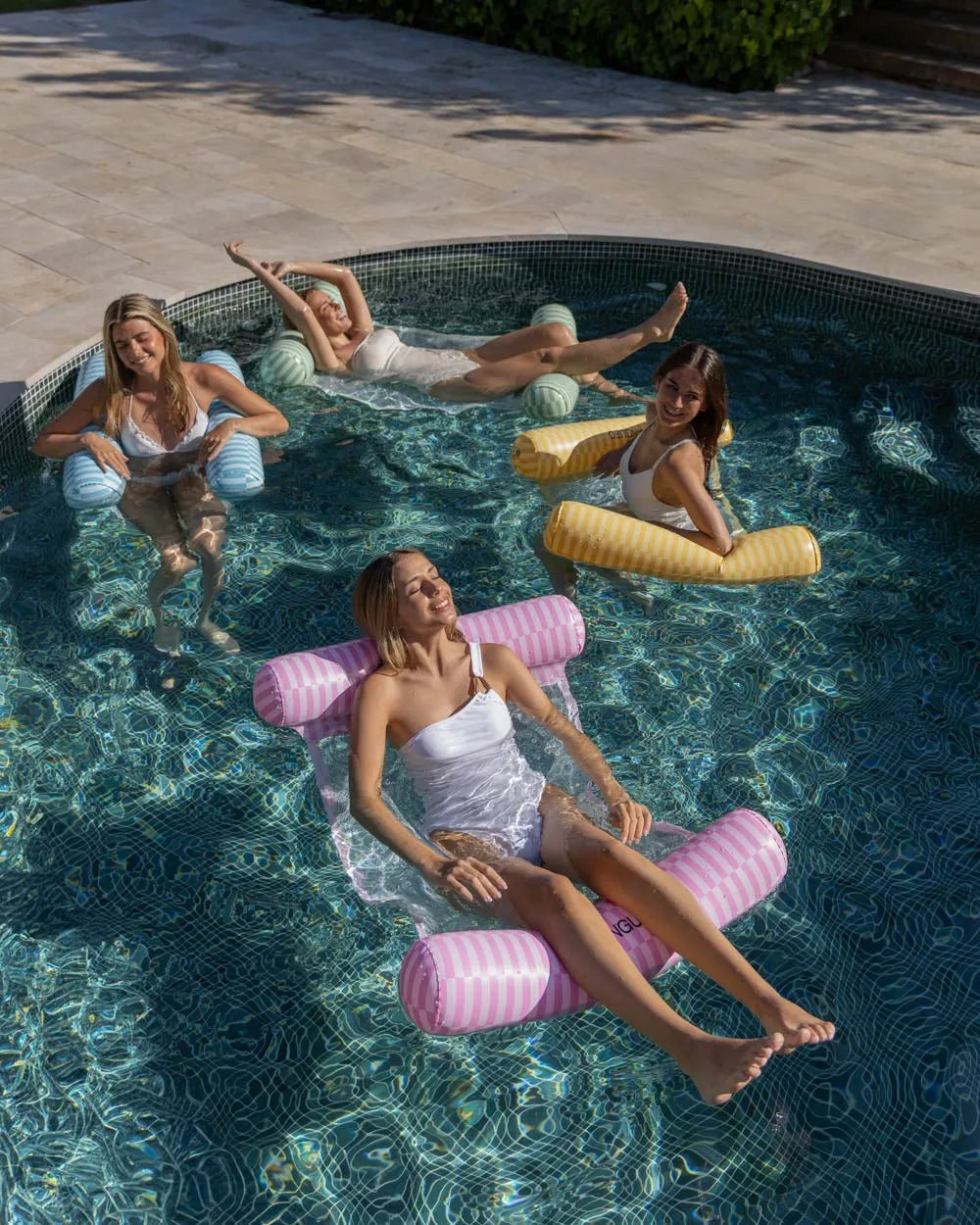 Flotador hamaca azul - KALA - Flamingueo