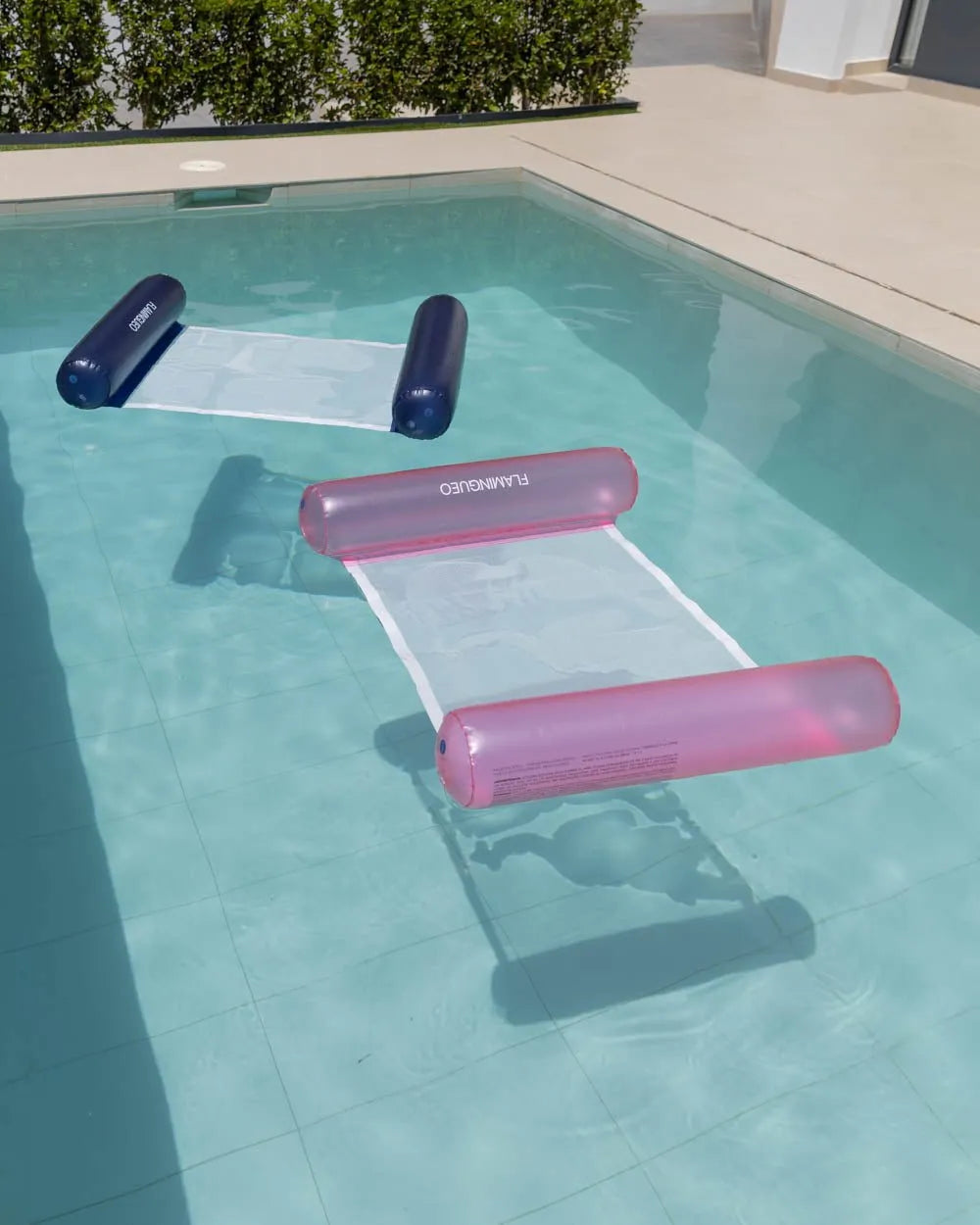 Flotador hamaca rosa - ITHACA - Flamingueo