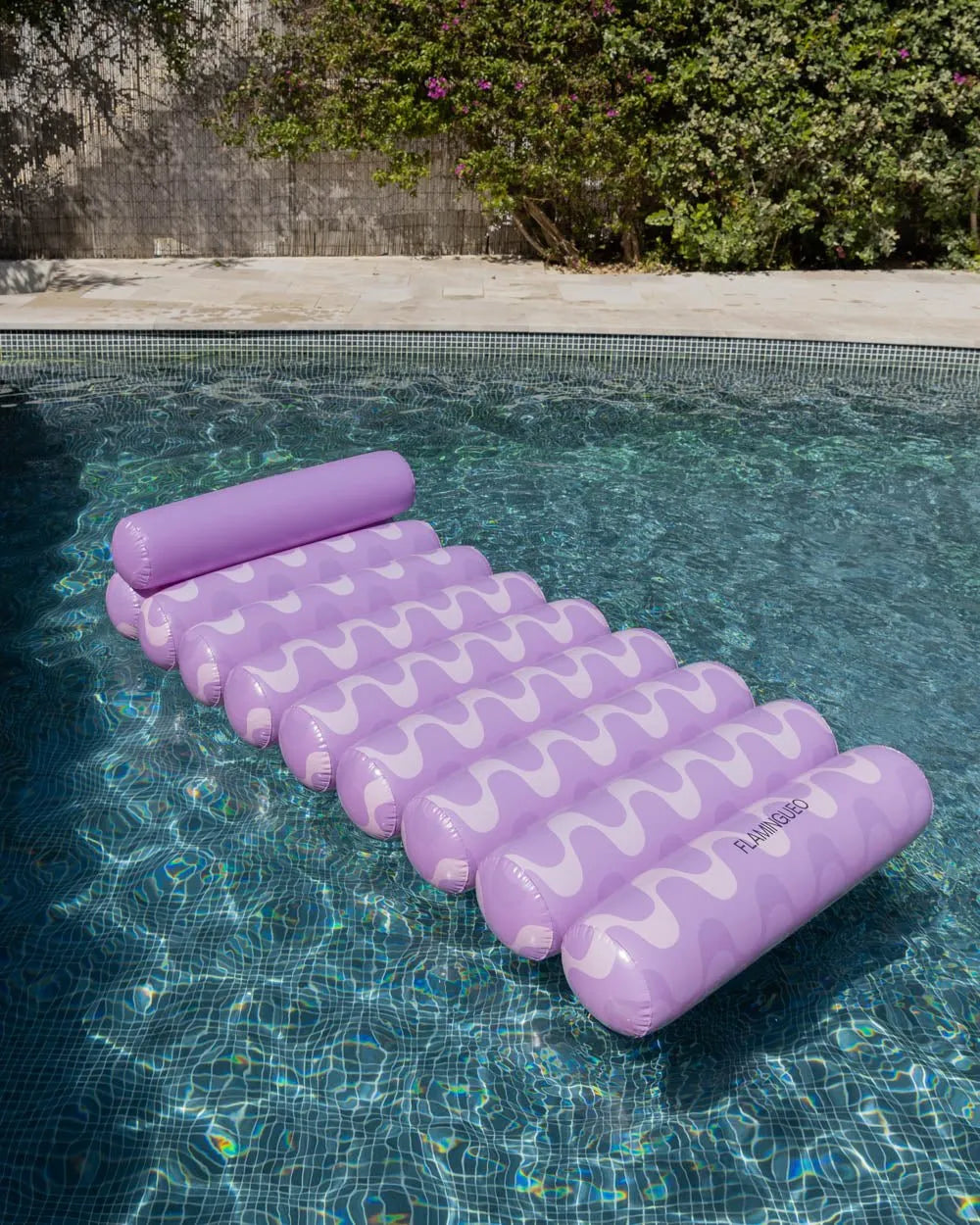 Flotador tumbona rosa - HARMONY - Flamingueo