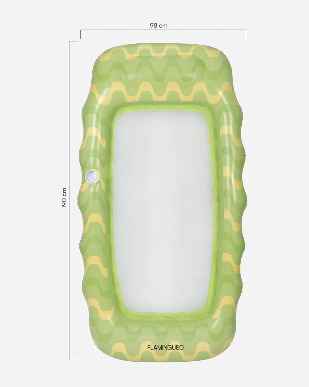 Flotador tumbona verde - ENERGY - Flamingueo