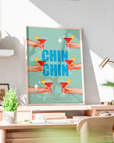 Lámina Decorativa Chin Chin - BLOODY - Flamingueo