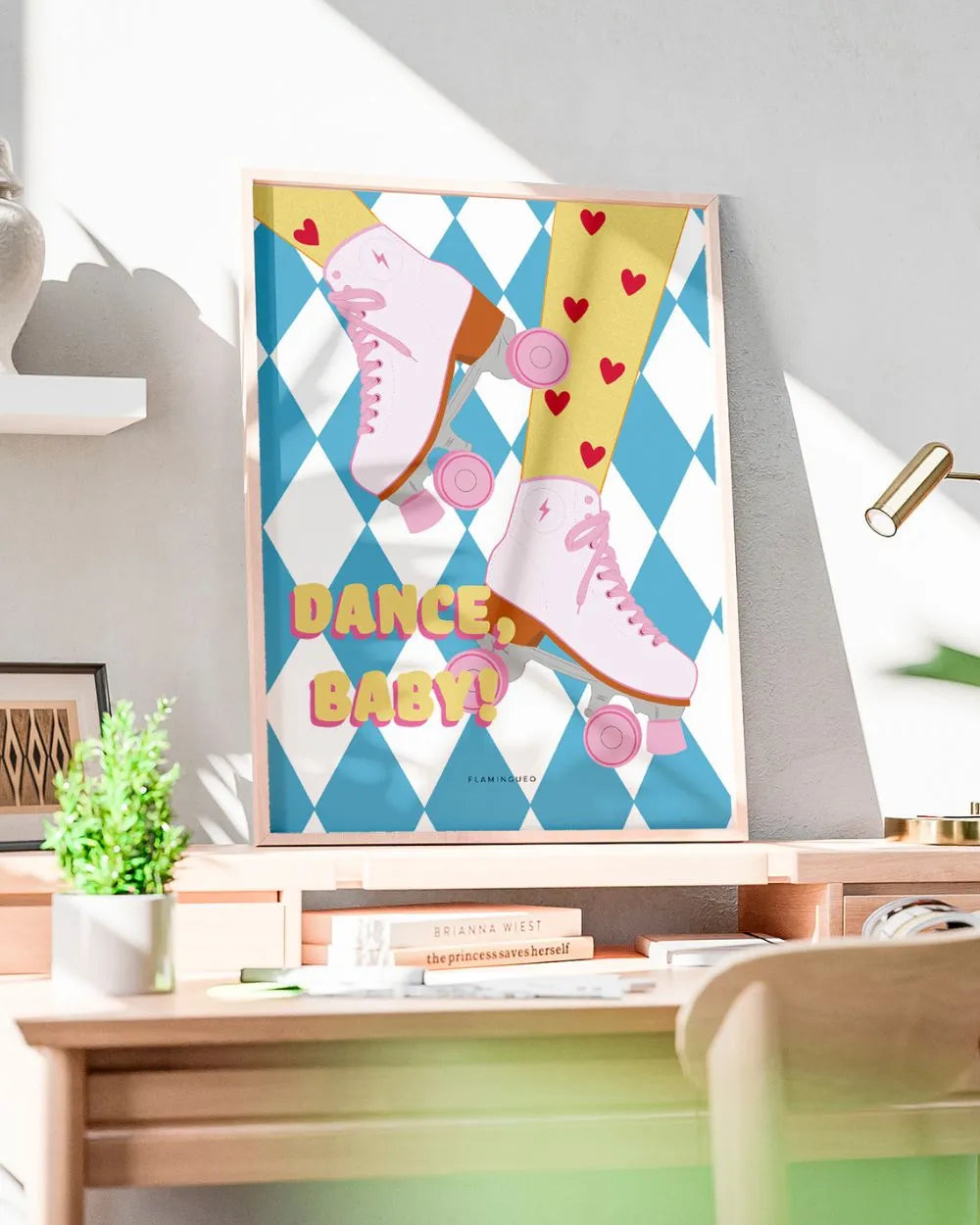 Lámina Decorativa Dance Baby - BRAMBLE - Flamingueo