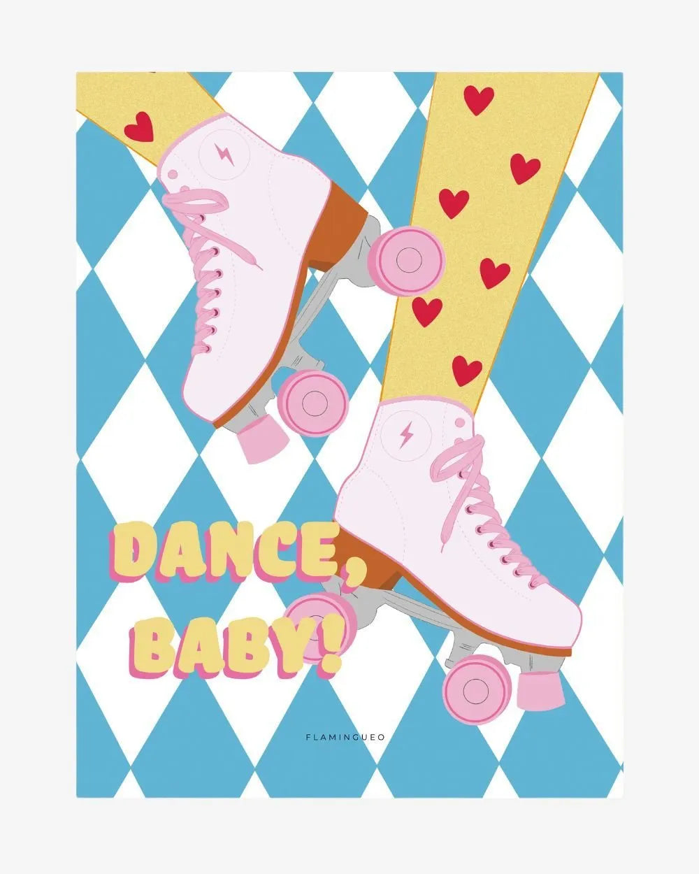 Lámina Decorativa Dance Baby - BRAMBLE - Flamingueo