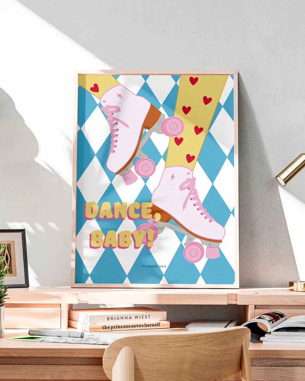 Lámina Decorativa Dance Baby - BRAMBLE - Flamingueo