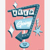 Decorative Sheet Keep Going! -VEGAS